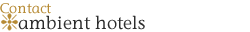 Contact - Ambient Hotels